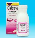  CALTRATE 600+D 60tab (แคลเทรต 600 เพิ่มวิตามินดี)