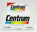 Centrum Multivitamins 100tab เซนทรัม มัลติวิตามิน