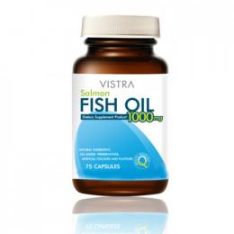 Vistra Fish Oil 1000mg 75cap (ฟิช ออยล์ 1000มก.)